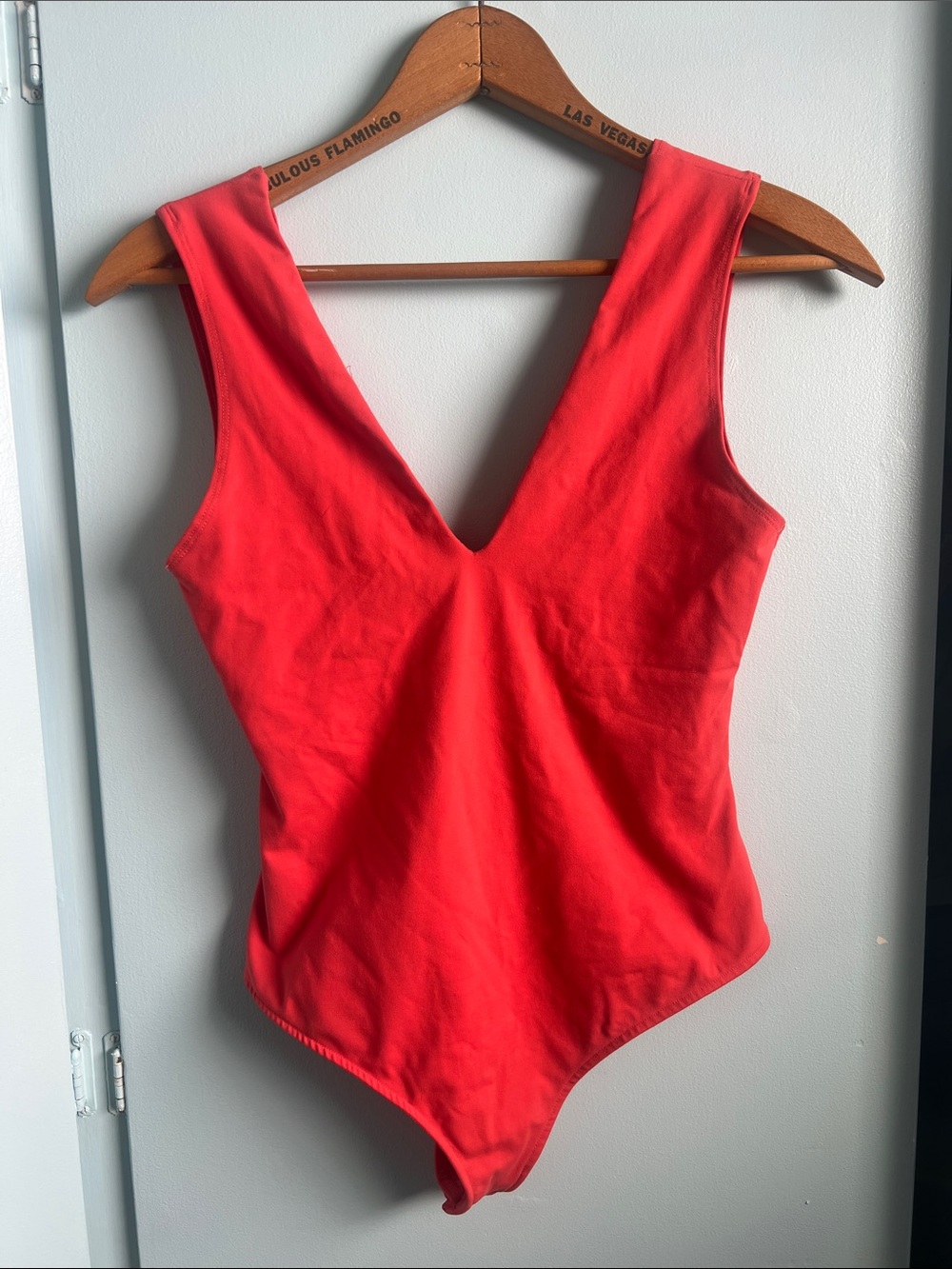 Free People Coral V-Neck Women’s Tank Bodysuit